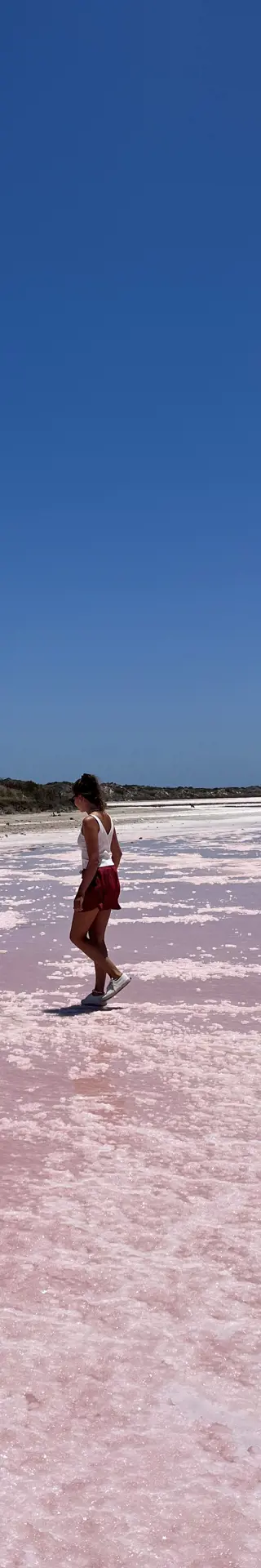 Salzsee in Pink – ein Naturwunder